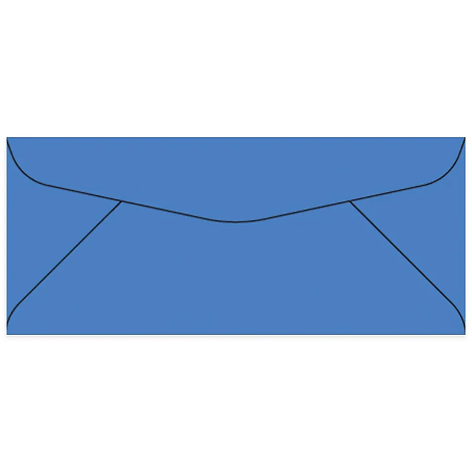 Gartner Studios® #10 Envelopes, Gummed Seal, Blue, Box Of 50