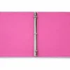 Gartner Studios 3-Ring Standard Style Binder, 1" Round Rings, Blush Blossoms