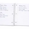 Gartner Studios Spiral Notebook, 8" x 10-1/2", 1 Subject, College Ruled, 70 Sheets, Bow