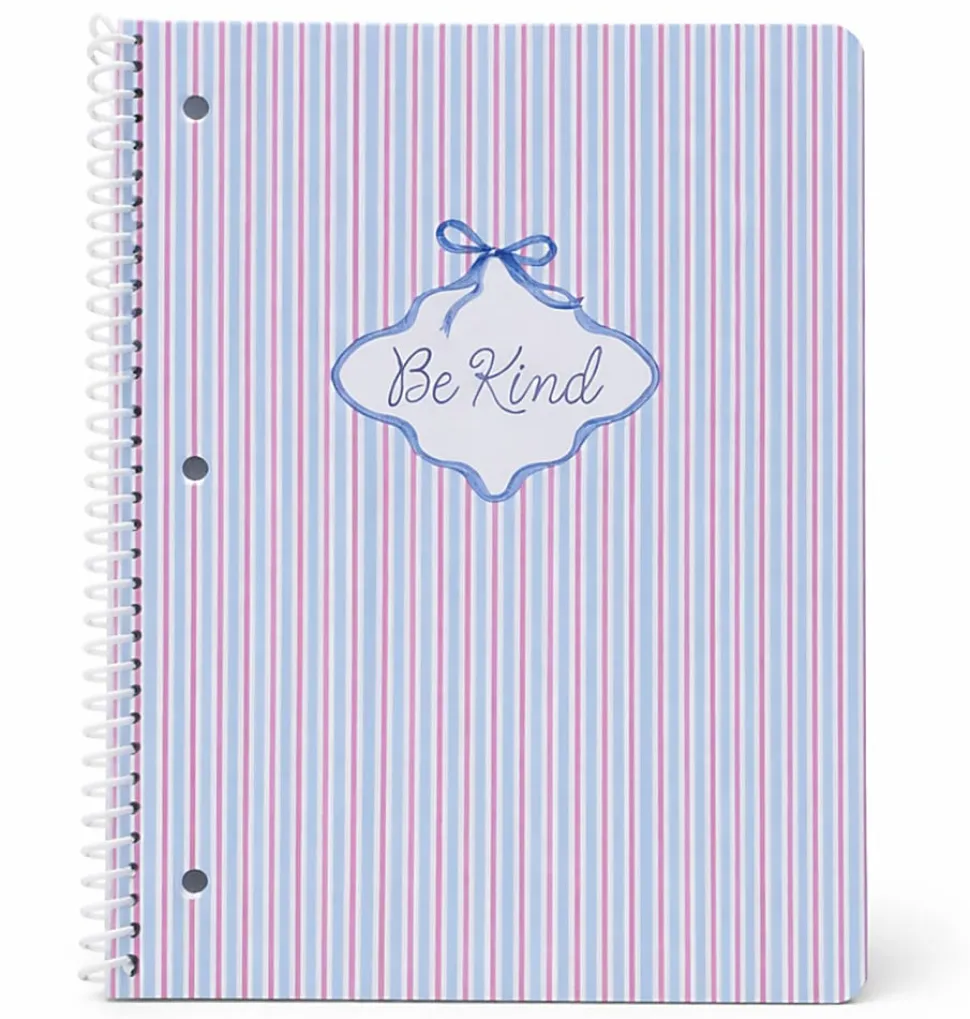 Gartner Studios Spiral Notebook, 8" x 10-1/2", 1 Subject, College Ruled, 70 Sheets, Bow