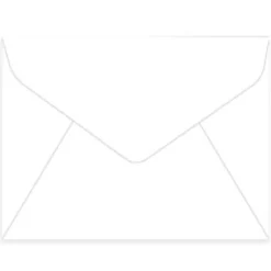 Gartner Studios® Stationery Envelopes, A2, Gummed Seal, White, Pack Of 50