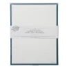 Gartner™ Studios Stationery, 8 1/2" x 11", Navy/White, Pack Of 100 Sheets