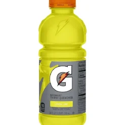 Gatorade Lemon-Lime Sports Drink, 20 Oz, Case Of 24 Bottles