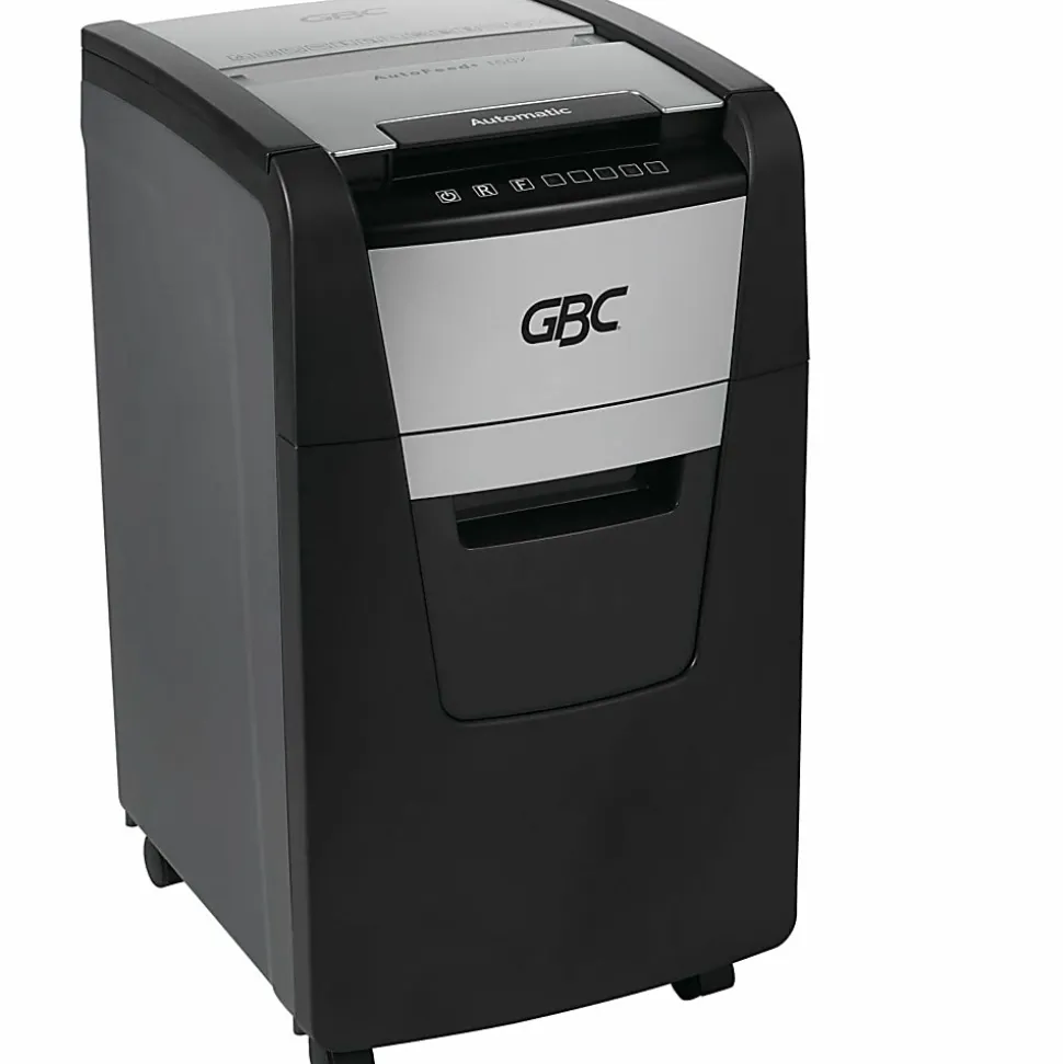GBC® AutoFeed+ 150-Sheet Cross-Cut Automatic Shredder, Black, WSM1757604