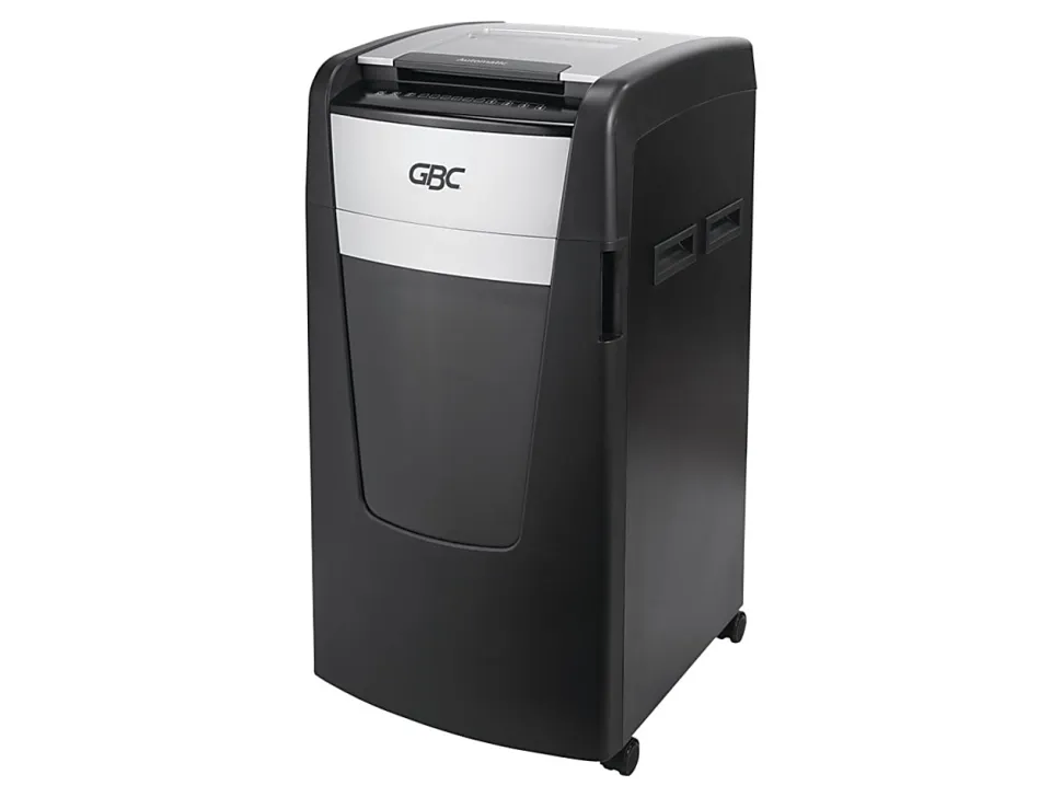 GBC® AutoFeed+ 600-Sheet Cross-Cut Automatic Shredder, Black, WSM1757510
