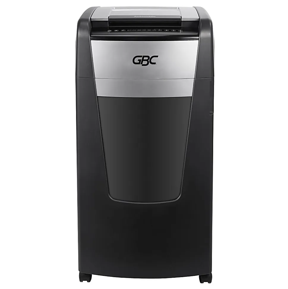 GBC® AutoFeed+ 600-Sheet Cross-Cut Automatic Shredder, Black, WSM1757510
