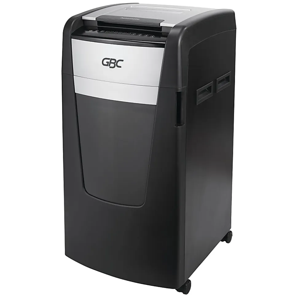 GBC® AutoFeed+ 600-Sheet Cross-Cut Automatic Shredder, Black, WSM1757510