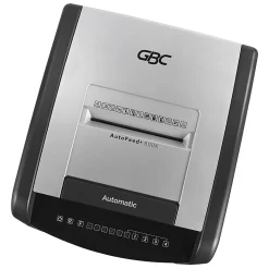 GBC® AutoFeed+ 600-Sheet Cross-Cut Automatic Shredder, Black, WSM1757510