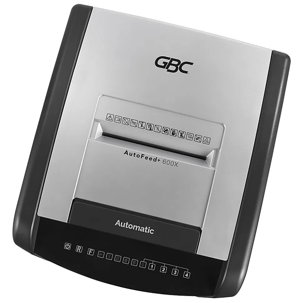 GBC® AutoFeed+ 230-Sheet Cross-Cut Automatic Shredder, Black, WSM1757606