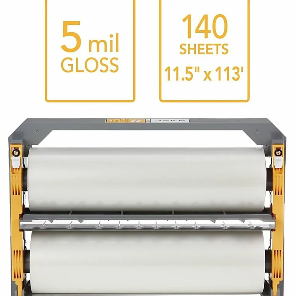 GBC 5 Mil Foton 30 Reloadable Cartridge with 113' Laminating Film - Sheet Size Supported: Letter 8.50"x 11" - FOTONRC005C