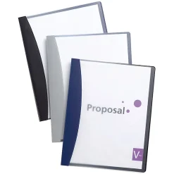 GBC® Report Cover With Hidden Swing Clip, Assorted Colors
