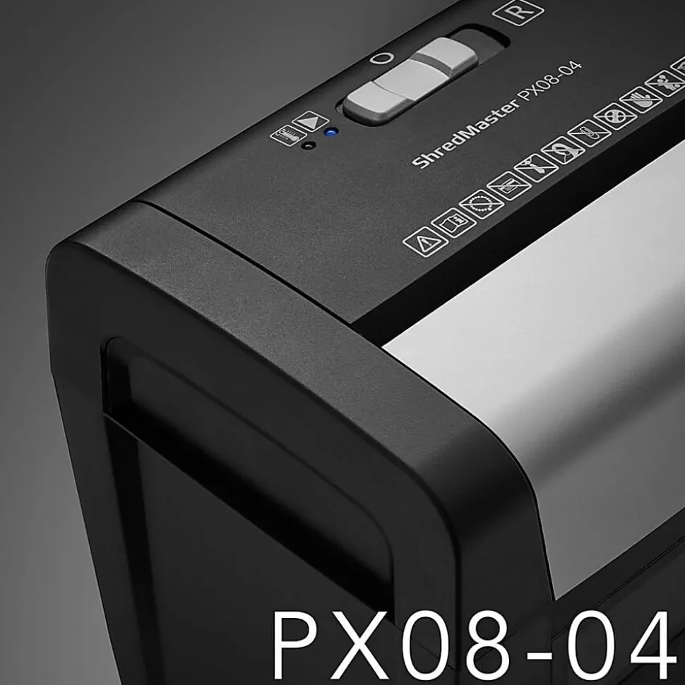 GBC® ShredMaster PX08-04 8-Sheet Cross-Cut Paper Shredder, GBC1757404