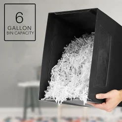 GBC ShredMaster PX10-06 Super Cross-Cut Paper Shredder - Non-continuous Shredder - Super Cross Cut - 10 Per Pass -  - 1757405