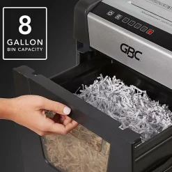 GBC ShredMaster SX20-08 Cross-Cut Paper Shredder - Non-continuous Shredder - Super Cross Cut - 20 Per Pass -  - 1758502