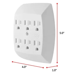GE Grounding Hex Tap, White