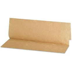 GEN Folded Paper Towels, Multifold, 9 x 9.45, Natural, 250 Towels/Pack, 16 Packs/Carton