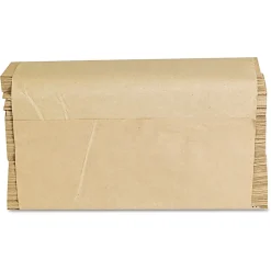 GEN Folded Paper Towels, Multifold, 9 x 9.45, Natural, 250 Towels/Pack, 16 Packs/Carton