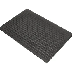 Genuine Joe Air Step Anti-Fatigue Mat, 2' x 3', Black