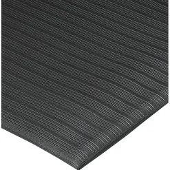 Genuine Joe Air Step Anti-Fatigue Mat, 2' x 3', Black