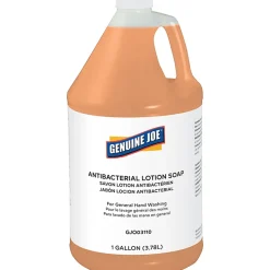 Genuine Joe® Antibacterial Lotion Soap, 1 Gal.