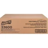 Genuine Joe Centerpull Towel Rolls - 8.13" Width x 7.56" Length - 600 Sheets/Roll - 3" Core - White - Virgin Fiber - 6 / Carton