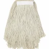 Genuine Joe Clamp-style Cotton Mophead - Cotton - Natural - 1 Each