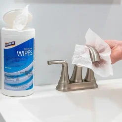 Genuine Joe Disinfecting Wipes - Ready-To-Use - Fresh Citrus Scent - 8