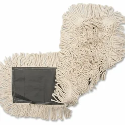 Genuine Joe Disposable Dust Mop Refill - 5"x 36" - Disposable, 4-ply, Looped Ends, Quick Drying, Fray Resistant, Durable, Absorbent,  - 00365