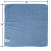 Genuine Joe General Purpose Microfiber Cloth - For Multipurpose - Cloth - 16"x16"- Chemical Resistant, Oi - 39506