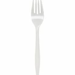 Genuine Joe Individually Wrapped Fork - 1 Piece(s) - Fork - 1 x Fork - Disposable - White - 1000/Carton