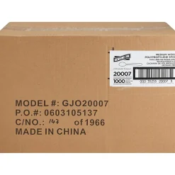 Genuine Joe Individually Wrapped Spoon - 1 Piece(s) - Spoon - 1 x Spoon - Disposable - White - 1000/Carton
