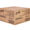 Genuine Joe Jumbo Jr Dispenser Bath Tissue Roll - 2 Ply - 3.30" Width x 500 ft Length - 8.88" Roll Diameter - White - Fiber - 12 / Carton