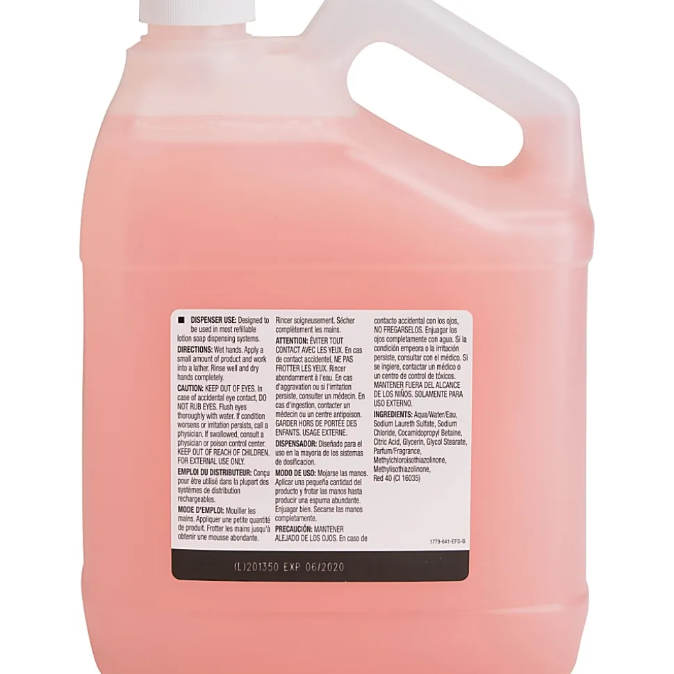 Genuine Joe Liquid Hand Soap With Skin Conditioners, Unscented, 128 Oz Bottle