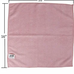 Genuine Joe Microfiber Cleaning Cloths, Box Of 4
