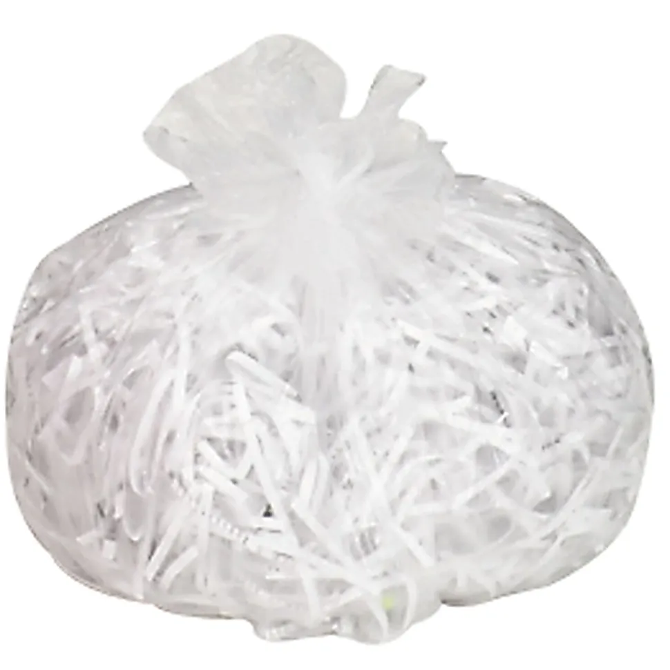 Genuine Joe 0.63 mil Trash Bags, 60 gal, 38"H x 60"W, Clear, 200 Bags