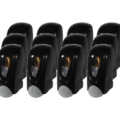 Genuine Joe 1000 ml Foam Soap Dispenser - Manual - 1.06 quart Capacity - Black, Gray - 12 / Carton