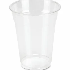 Genuine Joe 9 oz Clear Plastic Cups - 9 fl oz - Clear - Plastic - Cold Drink, Beverage - 50 / Pack