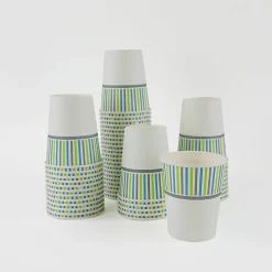 Genuine Joe 10 oz Hot Beverage Cups - 10 fl oz - Assorted - Paper - Hot Chocolate, Cappuccino, Tea, Coffee, Beverage - 50 / Pack