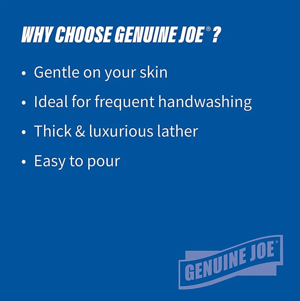 Genuine Joe Pink Lotion Soap - 1 gal - Hand, Skin - Pink - Rich Lather - 4 / Carton