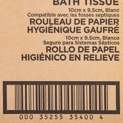 Genuine Joe 2-ply Bath Tissue Rolls - 2 Ply - 4