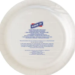 Genuine Joe Printed Paper Plates, 10", Pack Of 125