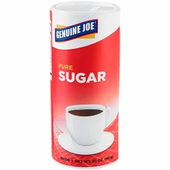 Genuine Joe Pure Sugar Canisters, 20 Oz., Pack Of 3