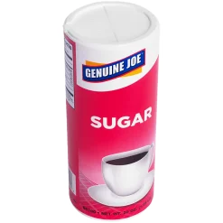 Genuine Joe Pure Sugar Canisters, 20 Oz., Pack Of 3