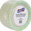 Genuine Joe Round Paper Plates, 8-5/8", Multicolor, Pack of 125 Plates.