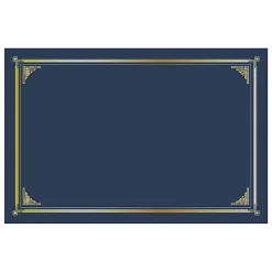 Geographics® Linen Mini Certificate Covers, 9-3/4