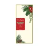 Geo Studios #10 Holiday-Themed Envelopes, Moisture Seal, Vintage Holly, Pack Of 35 Envelopes