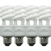 GE Spiral Compact Fluorescent Bulb, 13 Watts