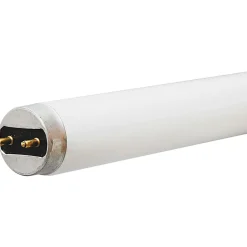 GE T8 Fluorescent 18" Tubes, 15 Watts, Cool White, Pack Of 6