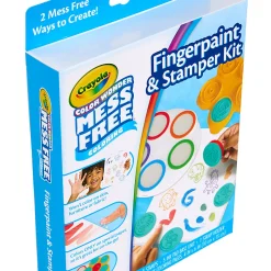 Get ready for a colorful adventure with the Color Wonder Fingerpaint & Stamper Kit!