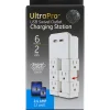 GE Ultra Pro 6-Outlet 2-USB Wall Tap, 37064